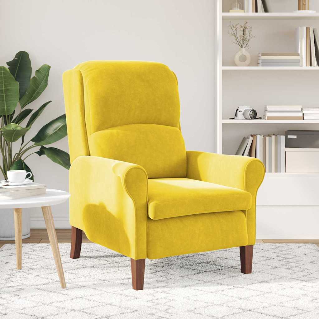 poltrona Giallo Velluto