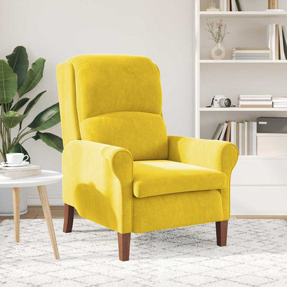 poltrona Giallo Velluto