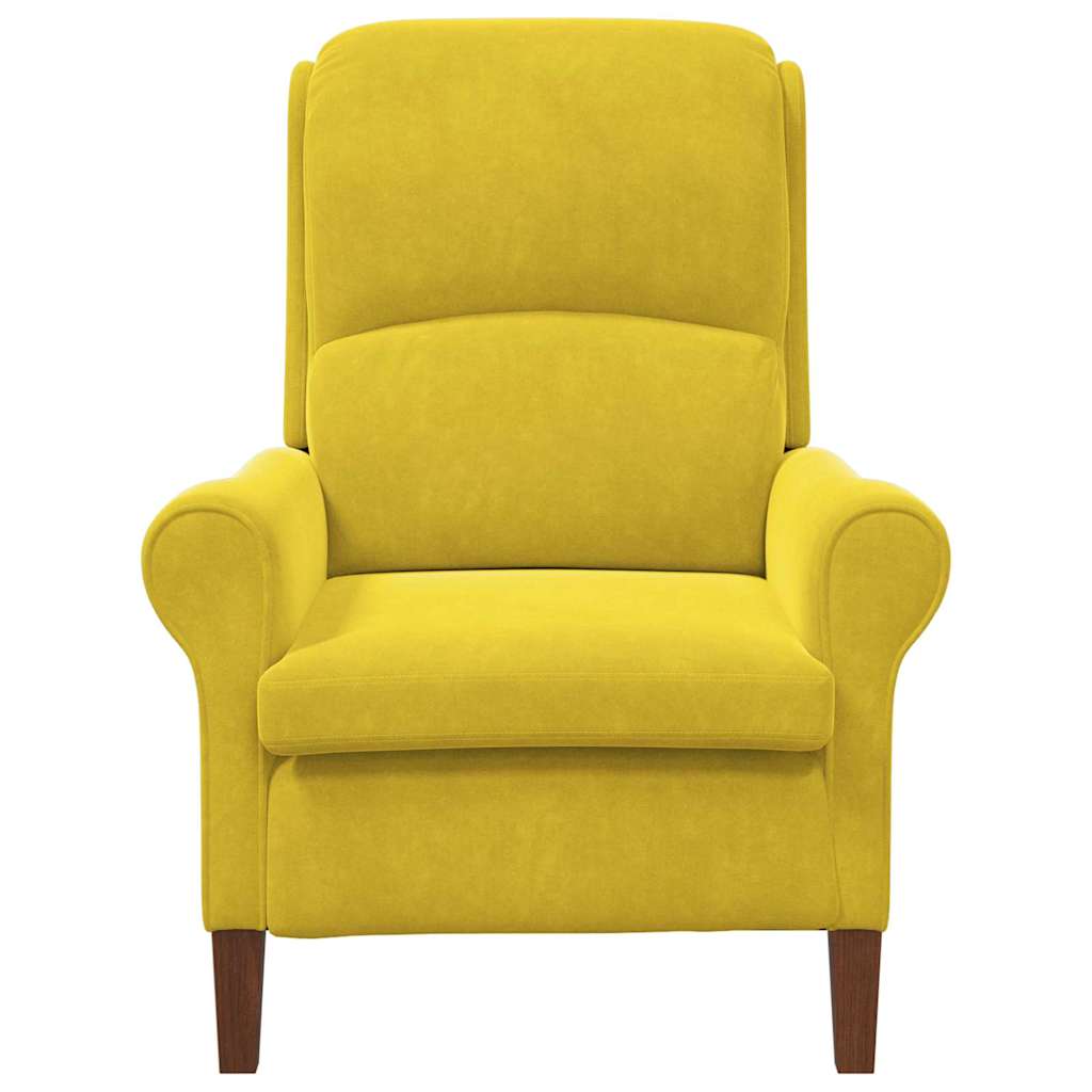 poltrona Giallo Velluto | homemem39