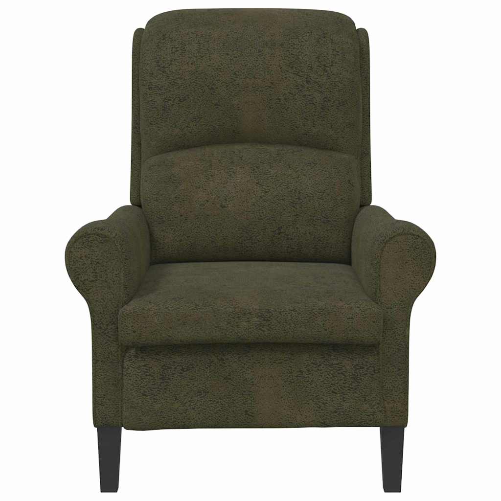 poltrona Verde militare Pelle Sintetica | homemem39
