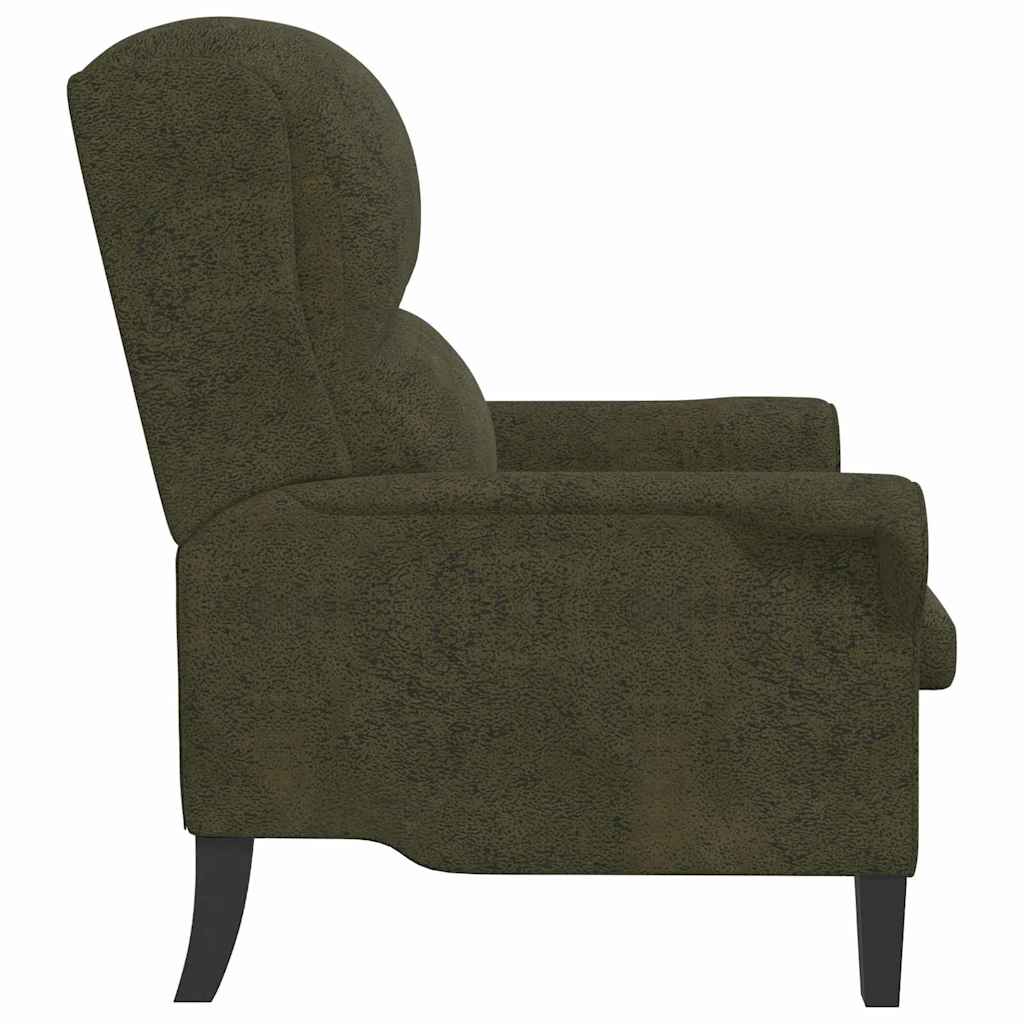 poltrona Verde militare 76 x 94 x 102 cm Pelle sintetica - homemem39
