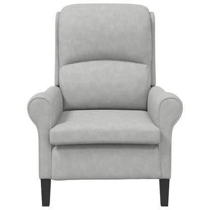 poltrona Grigio chiaro 76 x 94 x 102 cm Microfibra | homemem39
