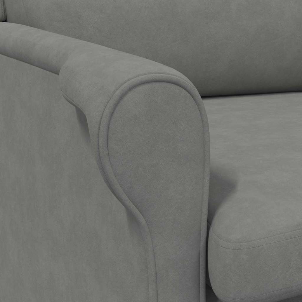 poltrona Grigio scuro 76 x 94 x 102 cm Microfibra - homemem39