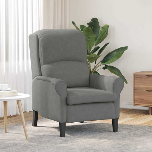 poltrona Grigio scuro 76 x 94 x 102 cm Microfibra