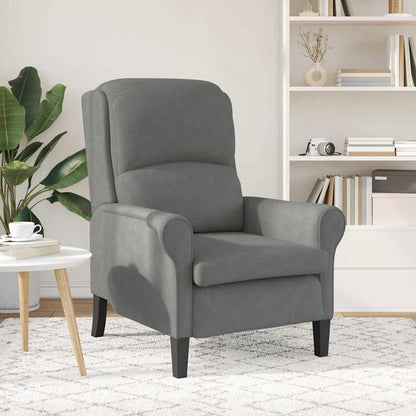 poltrona Grigio scuro 76 x 94 x 102 cm Microfibra