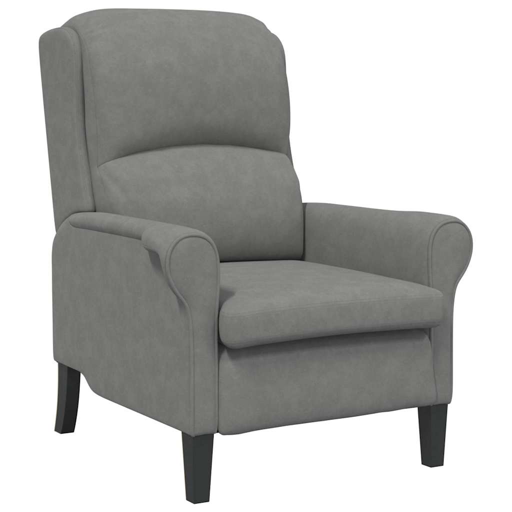 poltrona Grigio scuro 76 x 94 x 102 cm Microfibra