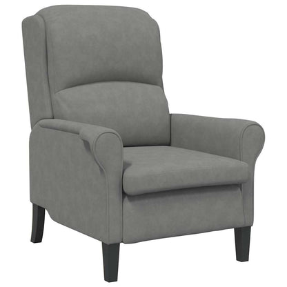 poltrona Grigio scuro 76 x 94 x 102 cm Microfibra