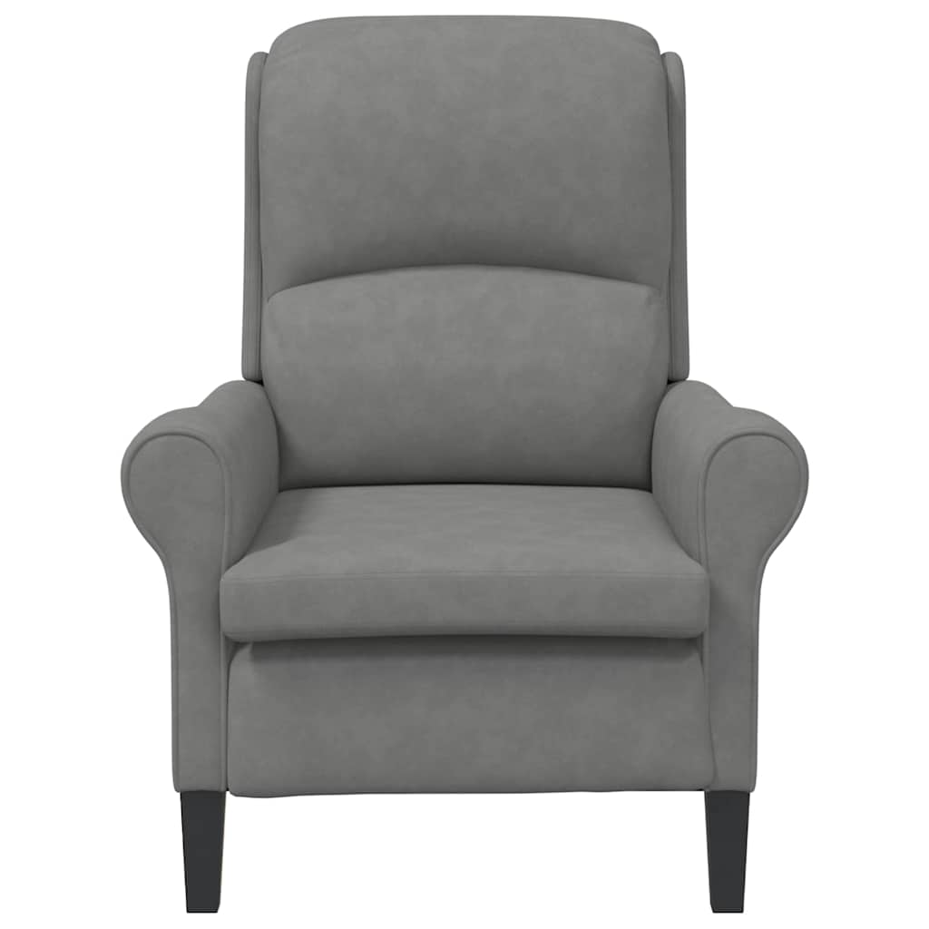 poltrona Grigio scuro 76 x 94 x 102 cm Microfibra | homemem39