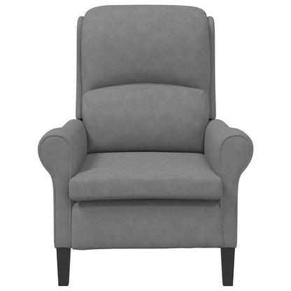 poltrona Grigio scuro 76 x 94 x 102 cm Microfibra | homemem39