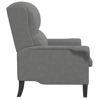 poltrona Grigio scuro 76 x 94 x 102 cm Microfibra | homemem39