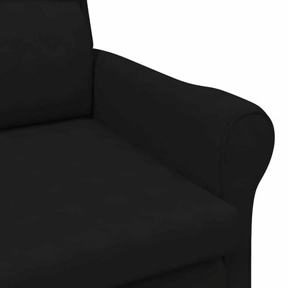 poltrona Nero 76 x 94 x 102 cm Microfibra | homemem39