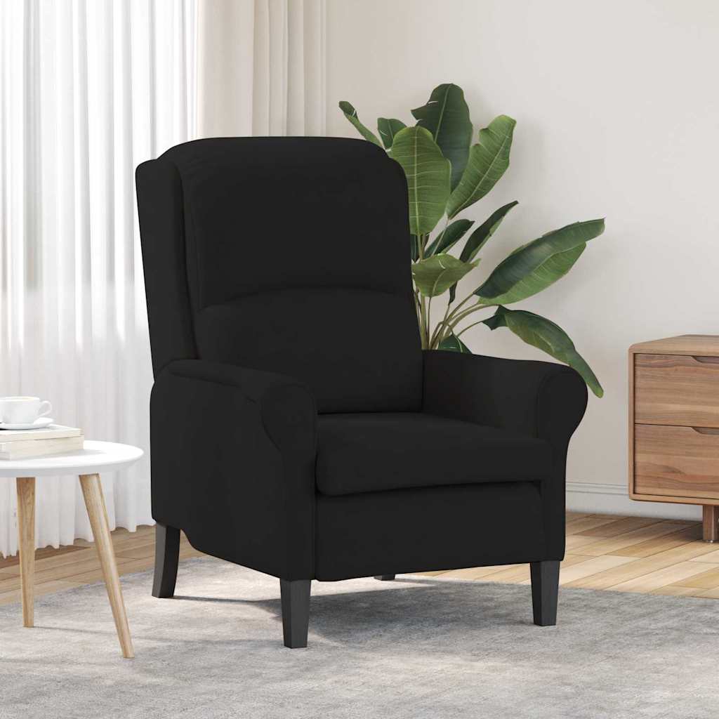poltrona Nero 76 x 94 x 102 cm Microfibra | homemem39