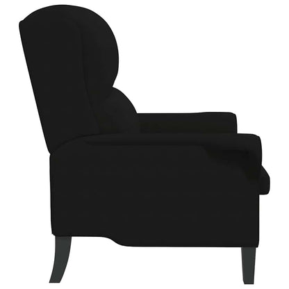 poltrona Nero 76 x 94 x 102 cm Microfibra | homemem39