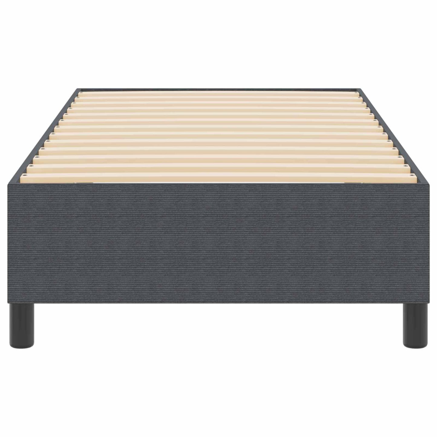 Struttura letto piattaforma Grigio scuro 80 x 200 cm | homemem39