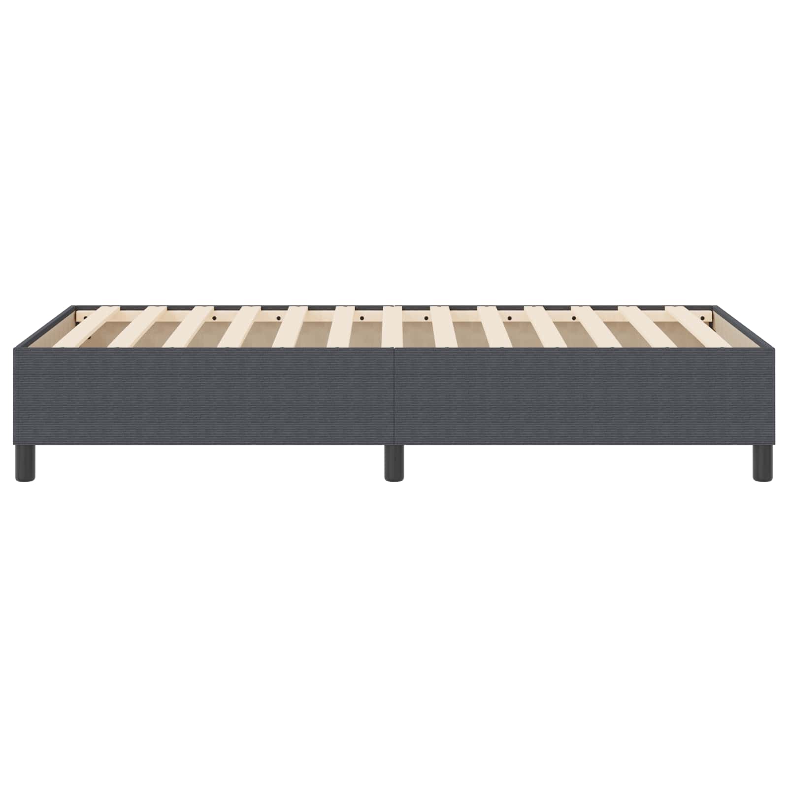 Struttura letto piattaforma Grigio scuro 80 x 200 cm | homemem39
