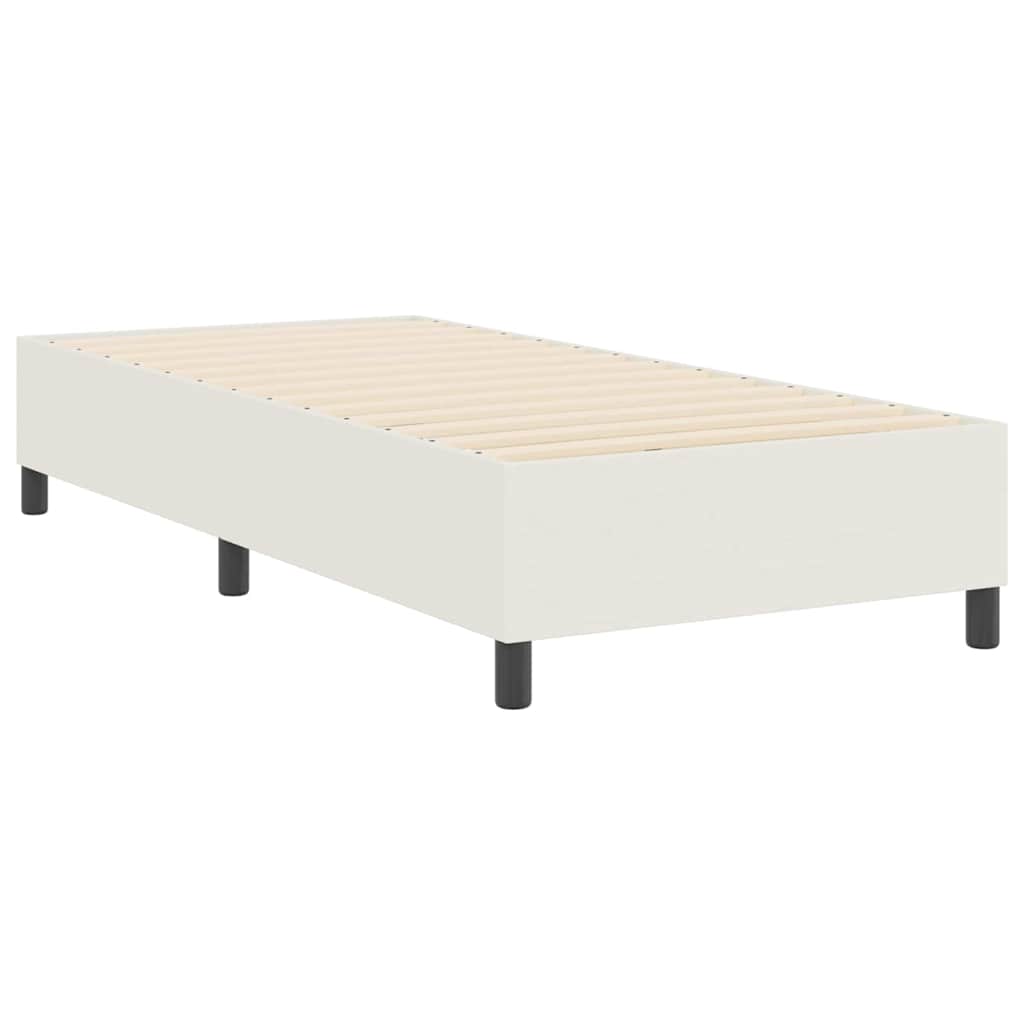 Struttura letto piattaforma Crema 80 x 200 cm Tessuto in Cords | homemem39