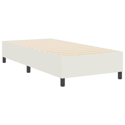 Struttura letto piattaforma Crema 80 x 200 cm Tessuto in Cords | homemem39
