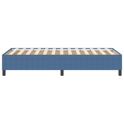 Struttura letto piattaforma Blu 90 x 190 cm Tessuto in Cords | homemem39