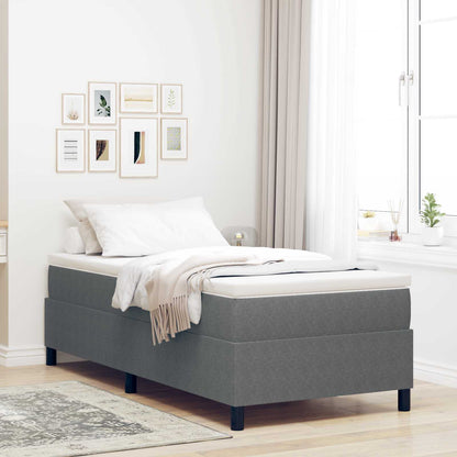 Struttura letto piattaforma Grigio chiaro 90 x 200 cm | homemem39