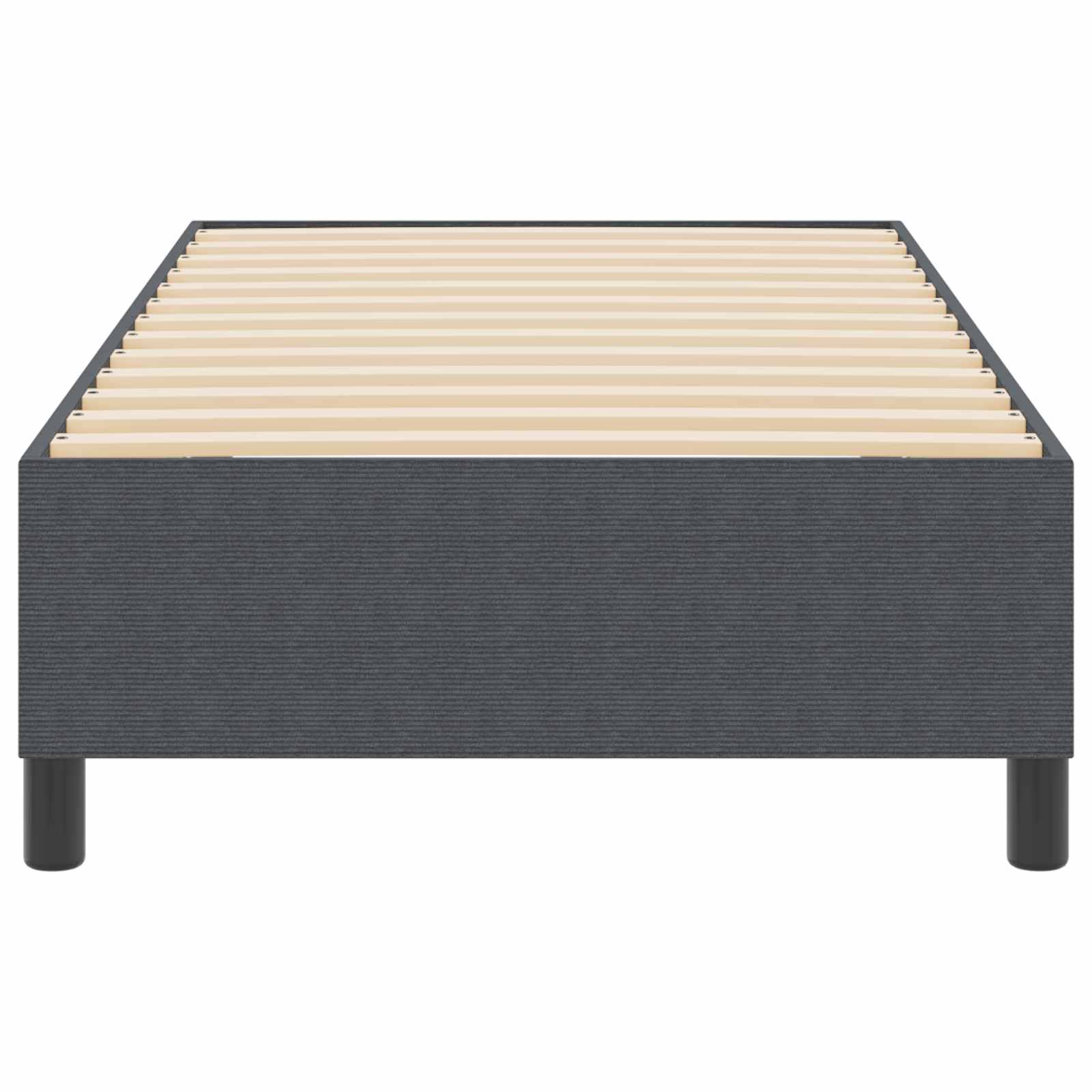 Struttura letto piattaforma Grigio scuro 90 x 200 cm | homemem39