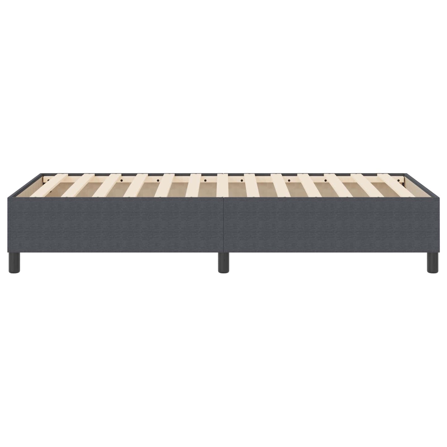 Struttura letto piattaforma Grigio scuro 90 x 200 cm | homemem39