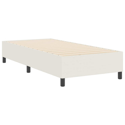 Struttura letto piattaforma Crema 90 x 200 cm Tessuto in Cords | homemem39