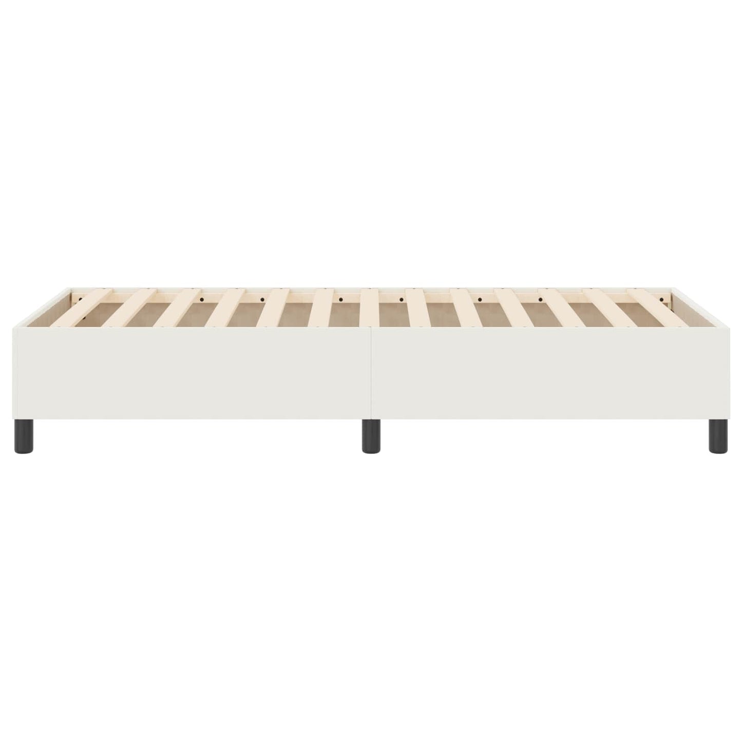 Struttura letto piattaforma Crema 90 x 200 cm Tessuto in Cords | homemem39