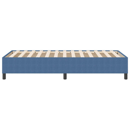 Struttura letto piattaforma Blu 90 x 200 cm Tessuto in Cords | homemem39