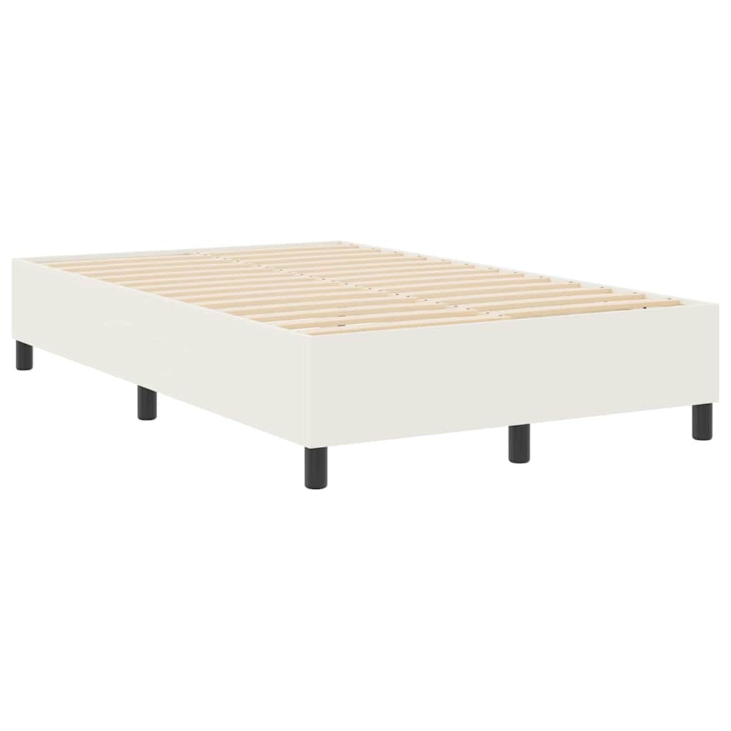 Struttura letto piattaforma Crema 120 x 190 cm Tessuto in Cords | homemem39