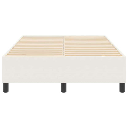 Struttura letto piattaforma Crema 120 x 190 cm Tessuto in Cords | homemem39