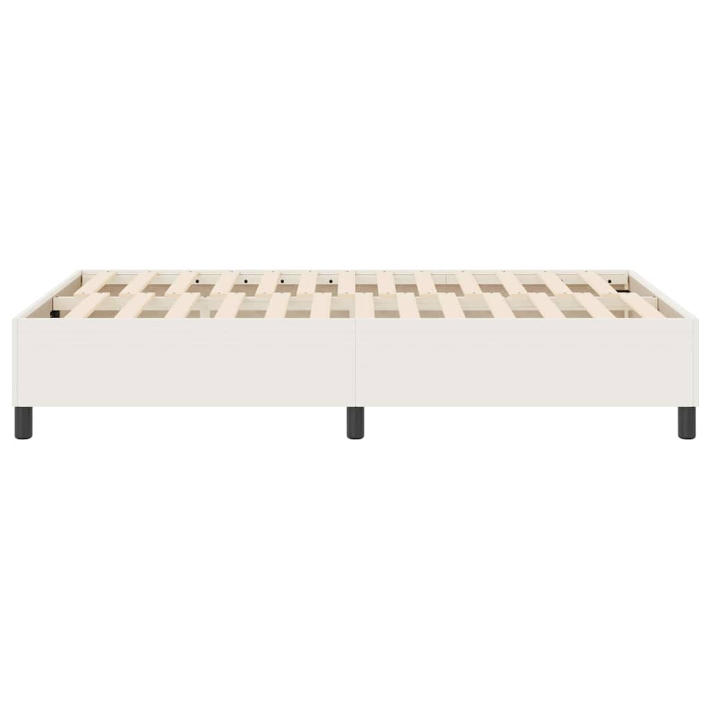 Struttura letto piattaforma Crema 120 x 190 cm Tessuto in Cords | homemem39
