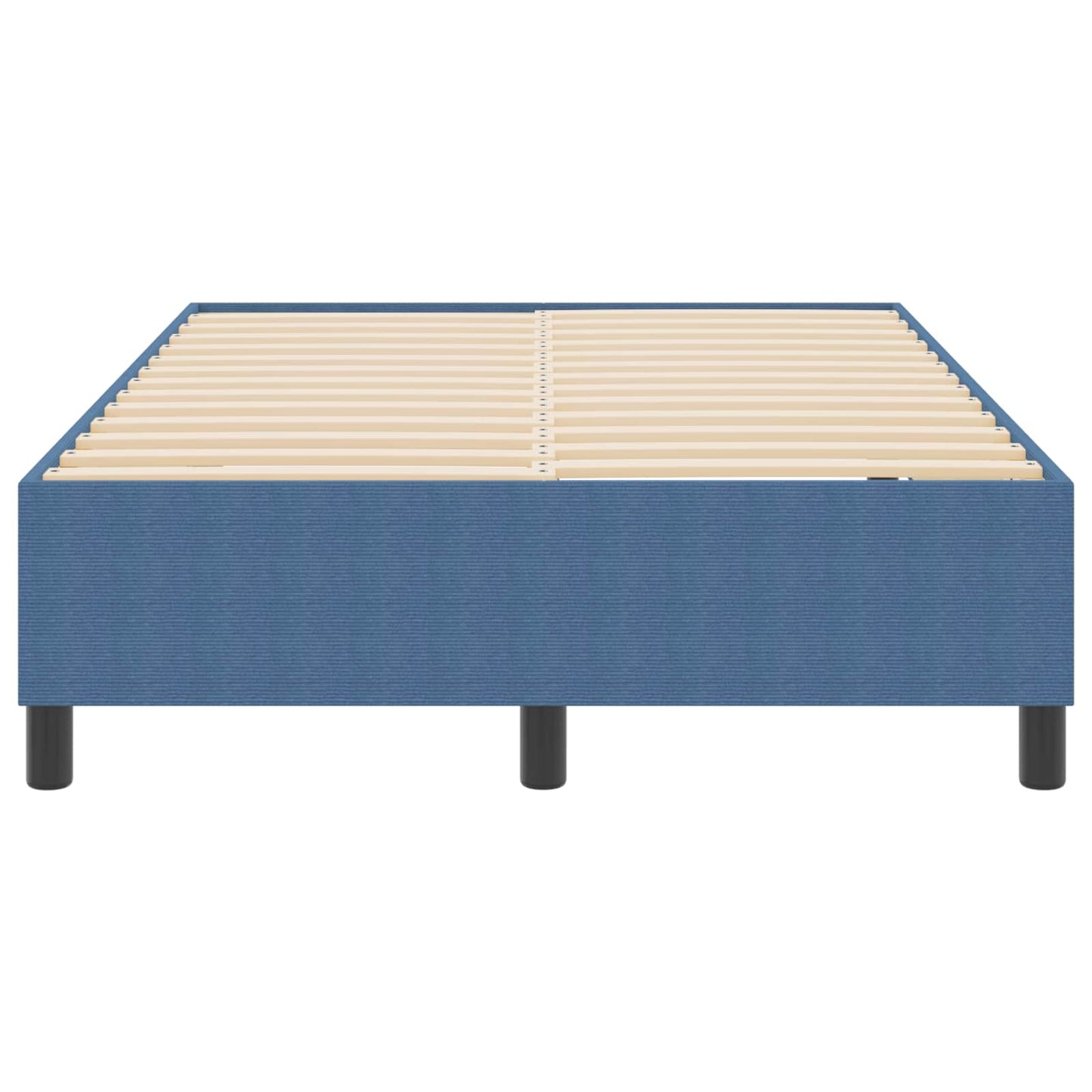 Struttura letto piattaforma Blu 120 x 190 cm Tessuto