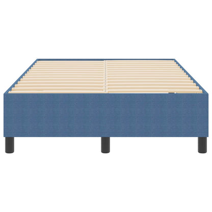 Struttura letto piattaforma Blu 120 x 190 cm Tessuto
