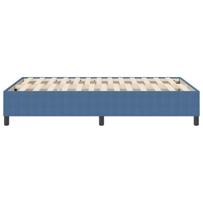 Struttura letto piattaforma Blu 120 x 190 cm Tessuto