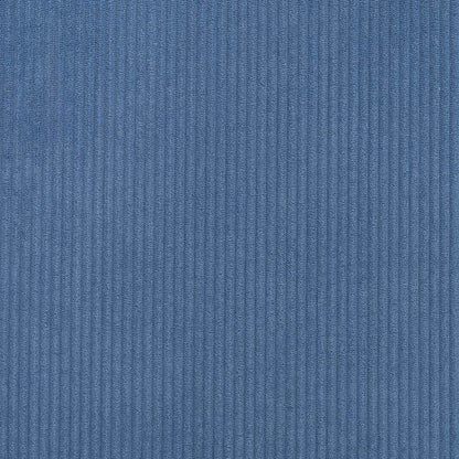 Struttura letto piattaforma Blu 120 x 200 cm Tessuto in Cords | homemem39