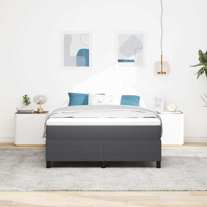 Struttura letto piattaforma Grigio scuro 140 x 190 cm | homemem39