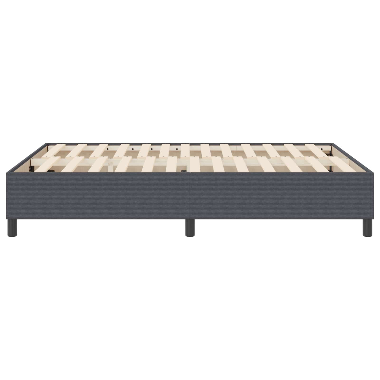 Struttura letto piattaforma Grigio scuro 140 x 190 cm | homemem39