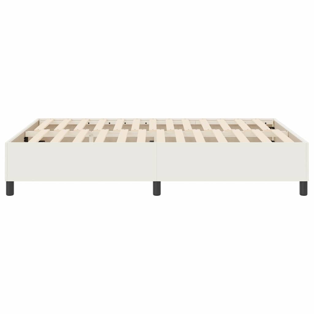 Struttura letto piattaforma Crema 140 x 190 cm Tessuto in Cords | homemem39