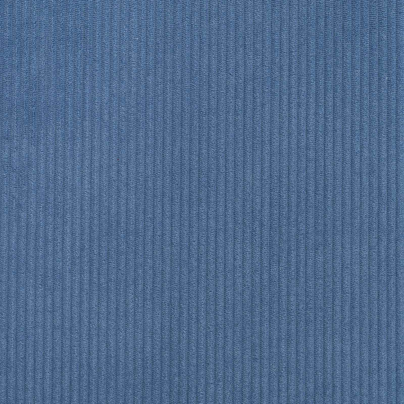 Struttura letto piattaforma Blu 140 x 190 cm Tessuto in Cords | homemem39