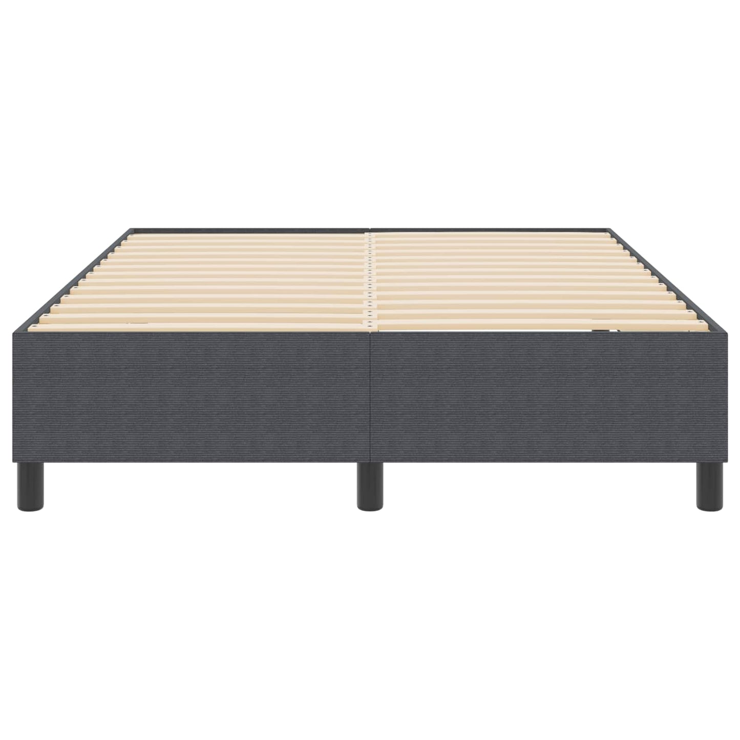 Struttura letto piattaforma Grigio scuro 140 x 200 cm | homemem39