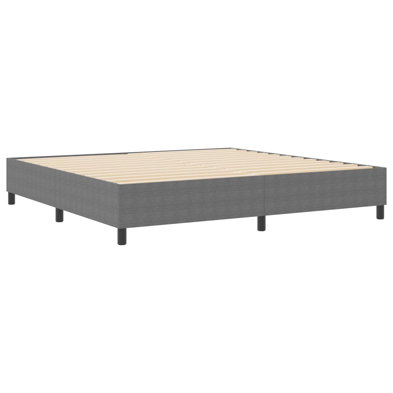 Struttura letto piattaforma Grigio chiaro 200 x 200 cm | homemem39