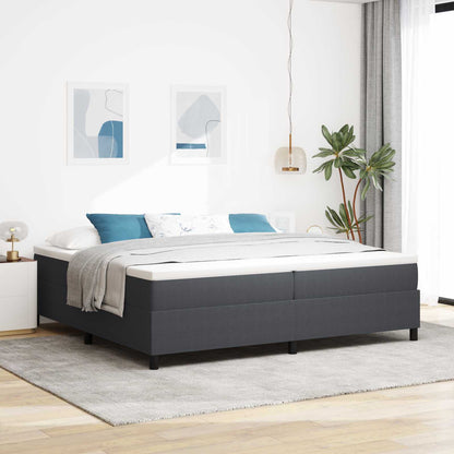 Struttura letto piattaforma Grigio scuro 200 x 200 cm | homemem39