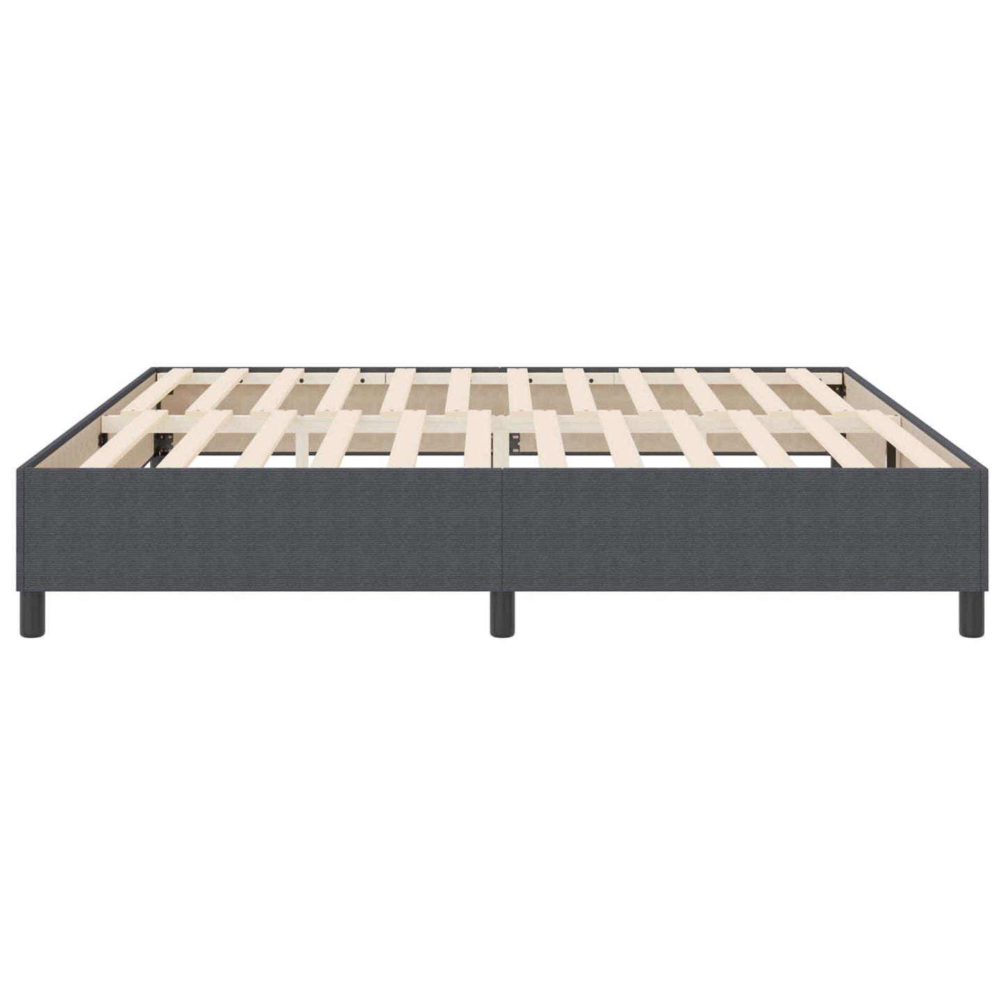 Struttura letto piattaforma Grigio scuro 200 x 200 cm | homemem39
