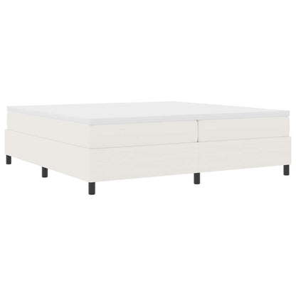 Struttura letto piattaforma Crema 200 x 200 cm Tessuto in Cords | homemem39