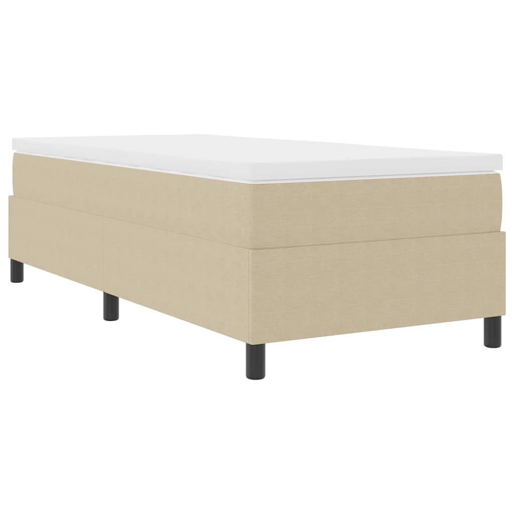 Letto a molle Grigio chiaro e bianco 80 x 200 cm | homemem39