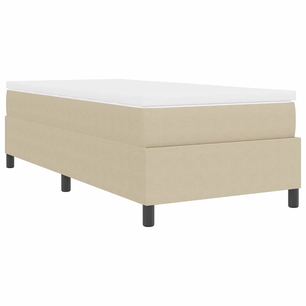 Letto a molle Grigio chiaro e bianco 80 x 200 cm | homemem39