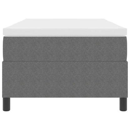 Letto a molle Grigio chiaro e bianco 90 x 200 cm | homemem39