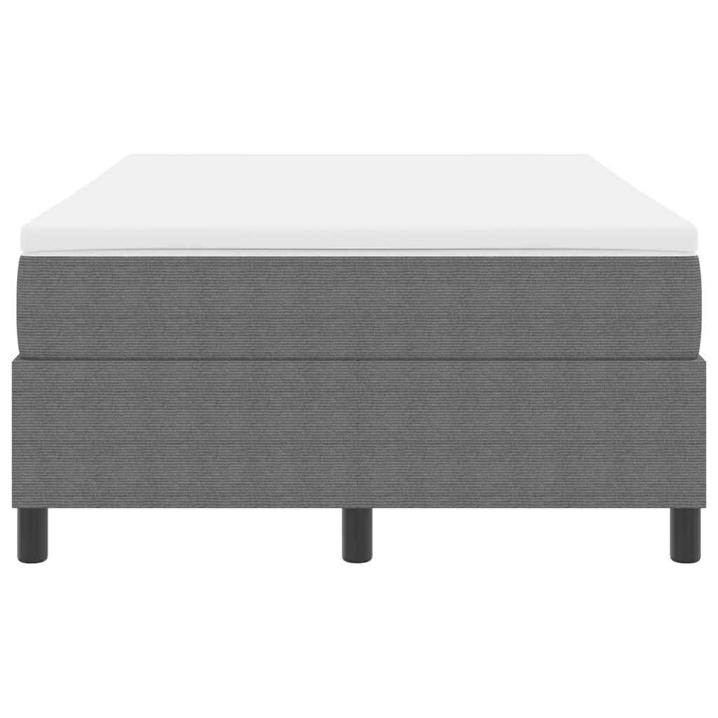 Letto a molle Grigio chiaro e bianco 120 x 190 cm | homemem39