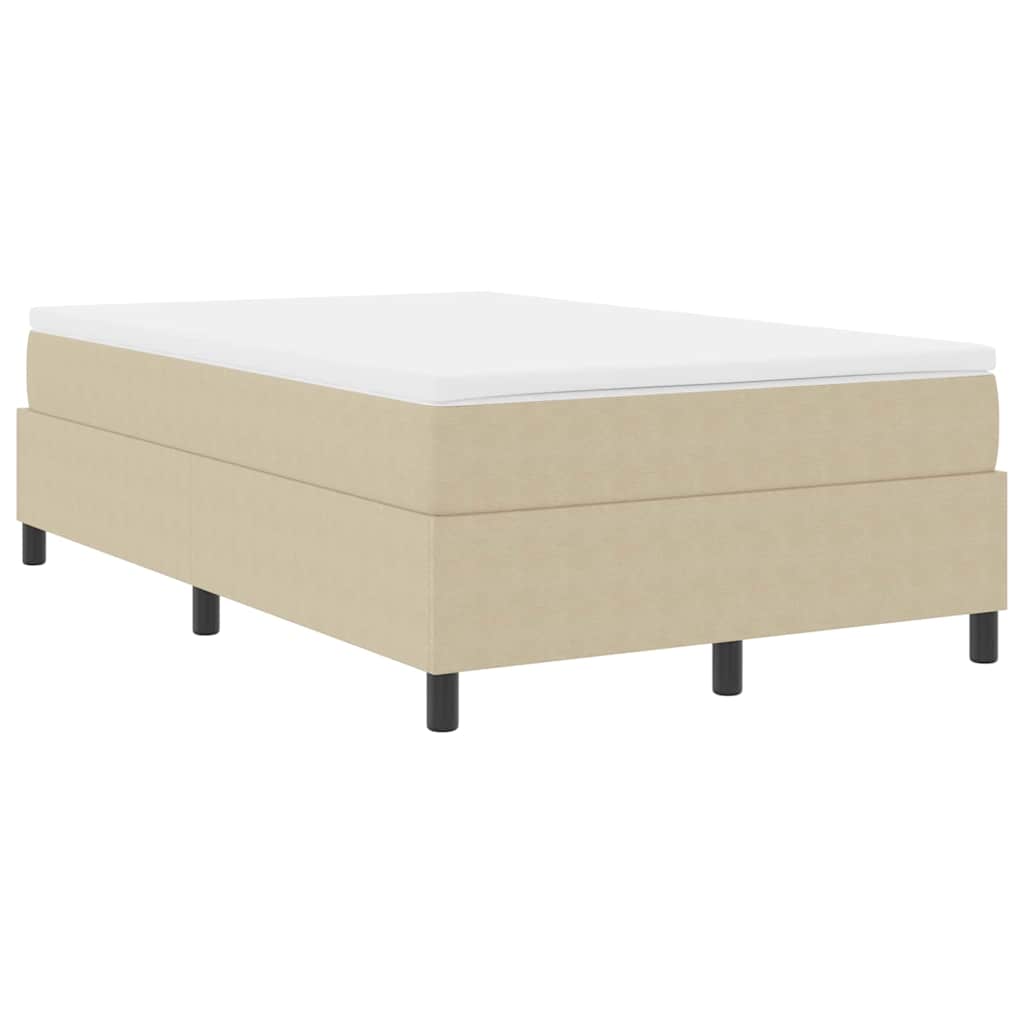 Letto a molle Grigio chiaro e bianco 120 x 190 cm | homemem39