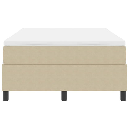 Letto a molle Grigio chiaro e bianco 120 x 190 cm | homemem39